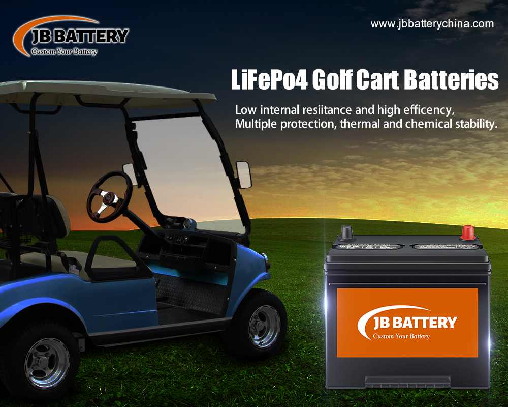 Quais são as causas da perda de energia dos pacotes de baterias de íons de lítio personalizados para carrinho de golfe de 24V 50ah?