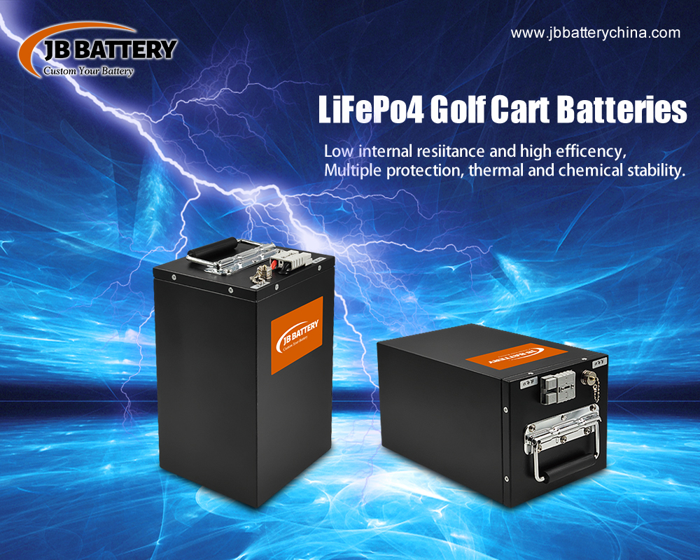 Pacote de bateria de lítio para carrinho de golfe - tudo o que você precisa saber